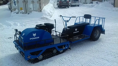 Мотобуксировщик POMOR X-2 K20