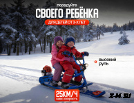 МотоСнегоКат X-MOTORS двухместный XL