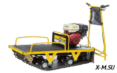 Мотобуксировщик Lebedev Motors РЕКС RV513