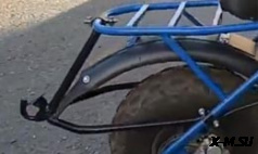 Тележка прицепная для мопедов VORTEX (БЕЗ КОРЫТА) (Невозможна регистрация в ГИБДД)	