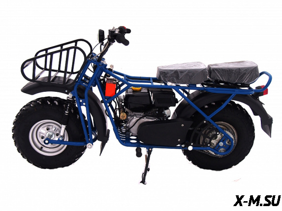 МОТОЦИКЛ ВНЕДОРОЖНЫЙ СКАУТ-2F PLUS-8Е, МОТОЦИКЛЕТНАЯ ВИЛКА И ЗАДНЯЯ ПОДВЕСКА, + 2 ТОРМОЗА