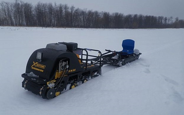 Мотобуксировщик OPTI MAX 22 c реверсом и подогревом ручек