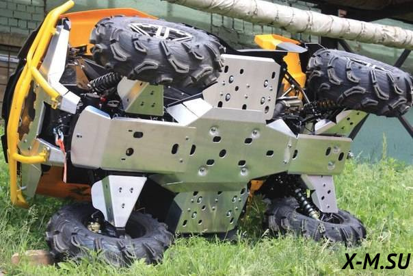Комплект защиты днища, рычагов и порогов для  ATV  ATV Stels  800 Gepard
