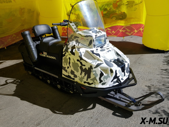 Камуфлирование снегоходов STELS