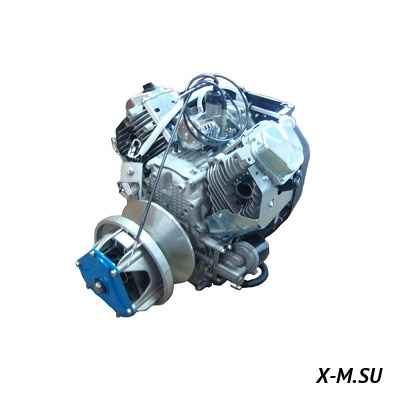 Двигатель LIFAN 2V78F-А ((4Т, 24,0 л.с. 20А), РУЧ+ЭЛЕК, С НАБОРОМ ДЛЯ УСТАНОВКИ на БУРАН	